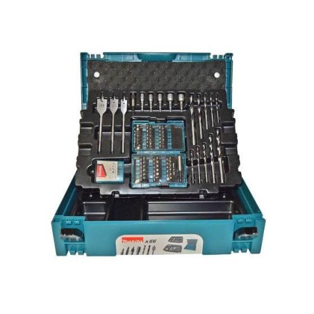 MAKITA 62pcs MAKPAC B-53908 drill and bit set