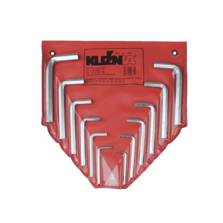 Set of 12 Allen keys