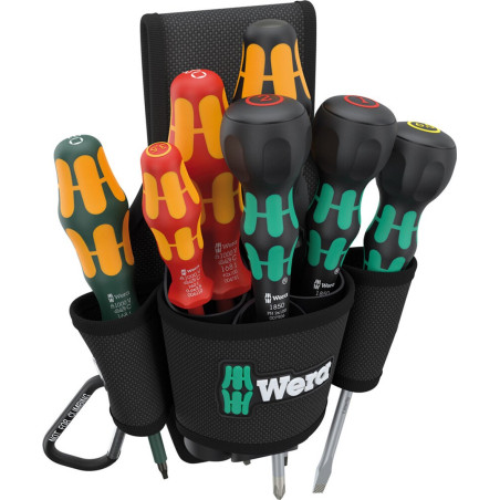 Holster for mounting on belt, SET 3 9622+ SCREW