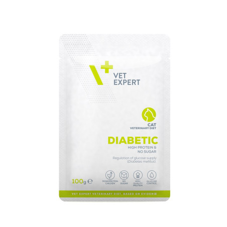 VETEXPERT Veterinary Diet Diabetic Cat - wet food for cats - 100g