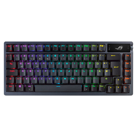 ASUS ROG Azoth keyboard Gaming USB + RF Wireless + Bluetooth QWERTZ German Black