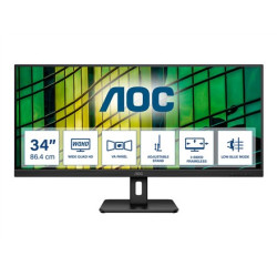 AOC E2 U34E2M/BK computer...