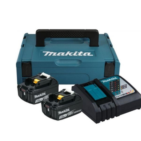 ZESTAW ZASILAJĄCY 18V MAKPAC 2*3.0AH BL1830B+DC18RC
