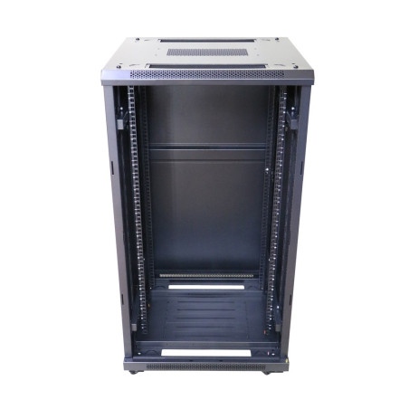 Extralink 27U 600x600 Black | Rack cabinet | Standing