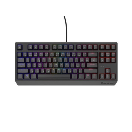 GENESIS Thor 230 TKL keyboard Gaming USB QWERTY Czech, Slovakian Black