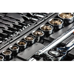 Socket wrenches 1/4", 1/2",...