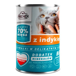 FRENDI with Turkey chunks...