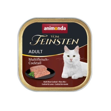 ANIMONDA Vom Feinsten Adult Meat mix - wet cat food - 100g