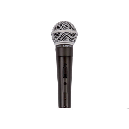 Shure SM58SE - dynamic, cardioid, vocal microphone with switch
