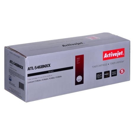 Activejet ATL-546BNXX Toner (replacement for LEXMARK C546U1KG; Supreme; 8000 pages; black)