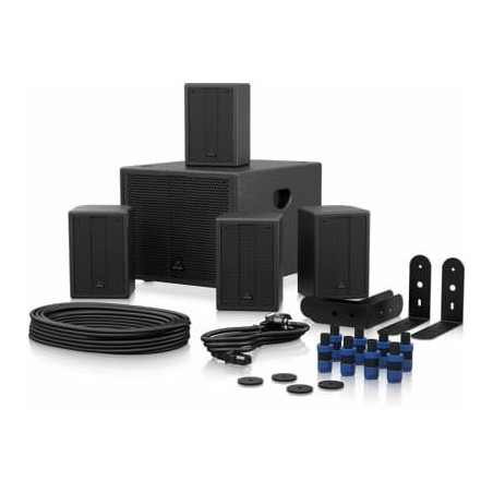 Behringer SAT 1004 BUNDLE Zestaw nagłośnieniowy (1xSAT1008 + 4xSAT1004)