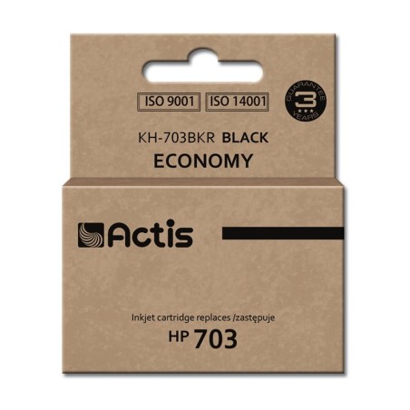 Actis KH-703BKR Ink (replacement HP 703 CD887AE; Standard; 15 ml; black)