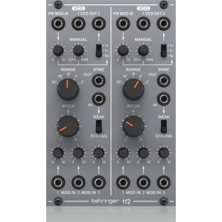 Behringer 112 DUAL VCO Moduł syntezatora modularnego