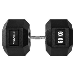 Dumbbell 50 kg HMS HEX-PRO 50