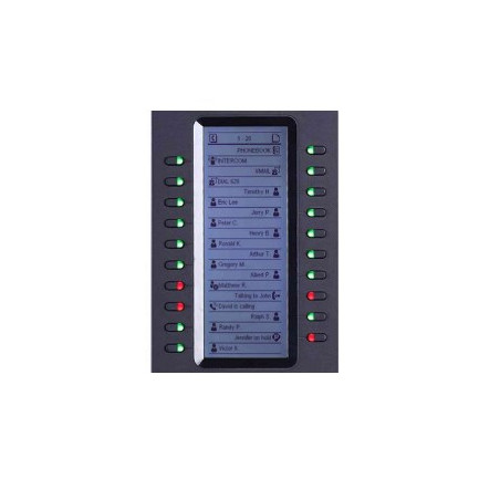 Grandstream Networks GXP2200EXT IP add-on module Black 20 buttons
