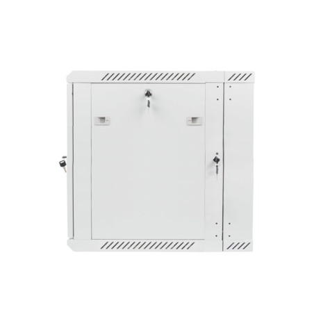 TWO-SECTION WALL-MOUNTED RACK CABINET 19" 12U 600X600 GREY LANBERG (FLAT PACK)