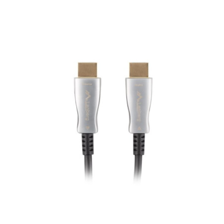 LANBERG HDMI CABLE M/M V2.0 10M OPTICAL AOC BLACK CA-HDMI-20FB-0100-BK