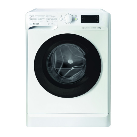 INDESIT | Washing machine | MTWSE 61294 WK EE | Energy efficiency class C | Front loading | Washing capacity 6 kg | 1150 RPM | Depth 42.5 cm | Width 59.5 cm | Display | Big Digit | White
