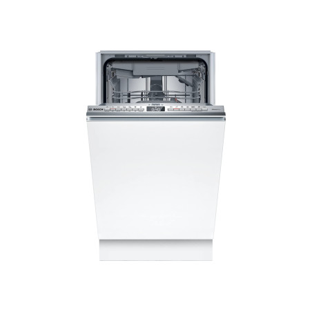 Bosch Dishwasher | SPT4EMX17E | Built-in | Width 45 cm | Number of place settings 10 | Number of programs 6 | Energy efficiency class B | Display | White