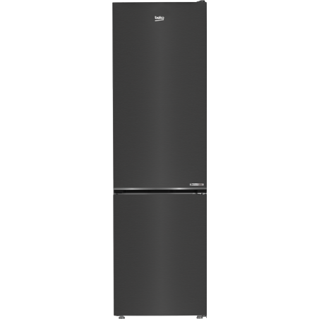 BEKO Refrigerator | B5RCNA405HXBR1 | Energy efficiency class D | Free standing | Combi | Height 203.5 cm | No Frost system | Fridge net capacity 249 L | Freezer net capacity 106 L | Display | 36 dB | Black
