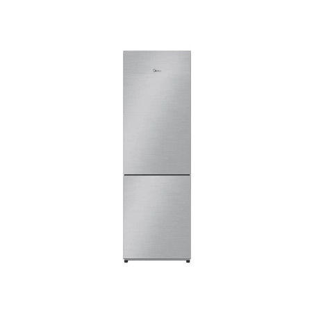 Midea Refrigerator | MDRB548MME46 | Energy efficiency class E | Free standing | Combi | Height 186 cm | No Frost system | Fridge net capacity 271 L | Freezer net capacity 130 L | 35 dB | Grey