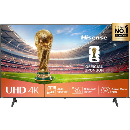 Hisense 4K TV | 75A6Q | 75 | Smart TV | VIDAA Smart OS | UHD | Black
