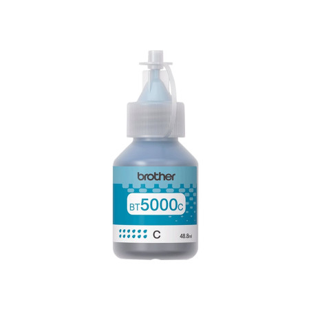 BROTHER BT5000C CYAN INK BOTTLE 5000P