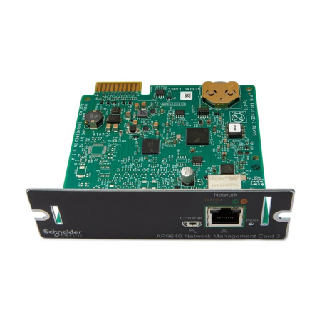 Schneider Electric Device monitoring and control, network management cards, NMC3, secure remote UPS monitoring and control | AP9640