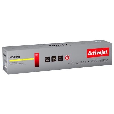 Activejet ATO-301YN Toner (replacement OKI 44973533; Supreme; 1500 pages; yellow)