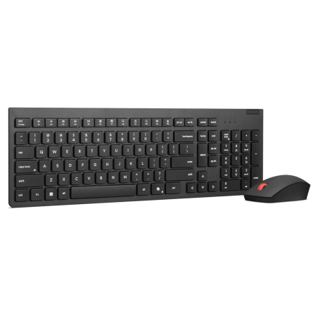 Lenovo Essential Wireless Combo Keyboard & Mouse Gen2 | Keyboard and Mouse Set | Wireless | Mouse included | US | Black