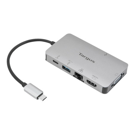 Targus | USB-C DP Alt Mode Single Video 4K HDMI/VGA Docking Station with 100W PD Pass-Thru | DOCK419EUZ | VGA (D-Sub) ports quantity 1 | HDMI ports quantity 1