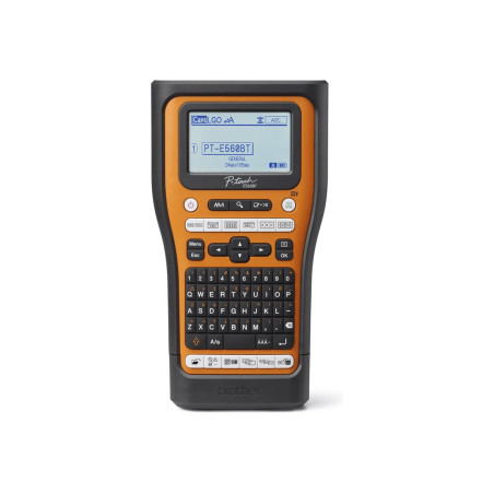 Brother PT-E560BTSP Pro | Thermal | Label Printer | Maximum ISO A-series paper size Other | Orange / Black