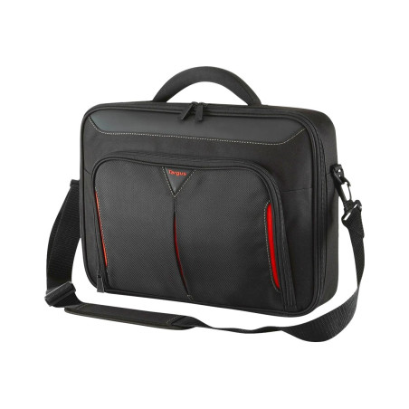 Targus | Classic | Fits up to size 14 " | Messenger - Briefcase | Shoulder strap | Black/Red