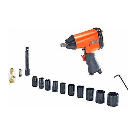 B&D IMPACT WRENCH 1/2"+SOCKETS UD.10pcs. ........