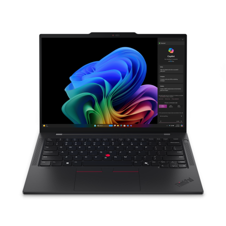 Lenovo ThinkPad T14s G6 Snapdragon | Black | 14 " | IPS | WUXGA | 1920 x 1200 pixels | Anti-glare | Snapdragon X Elite | X1E-78-100 | 32 GB | Soldered LPDDR5x | Solid-state drive capacity 1000 GB | Qualcomm Adreno GPU | Windows 11 Pro | 802.11be | Bluetooth version 5.3 | Keyboard language English | Keyboard backlit | Warranty 36 month(s) | Battery warranty 12 month(s)
