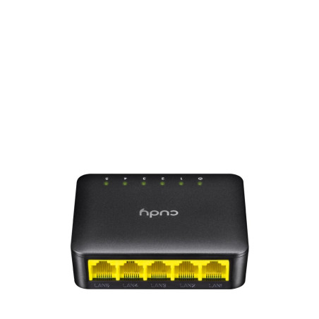 Cudy GS105D network switch Unmanaged Gigabit Ethernet (10/100/1000) Black