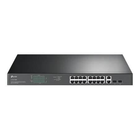 TP-LINK 18-Port Gigabit Rackmount Switch with 16-Port PoE+