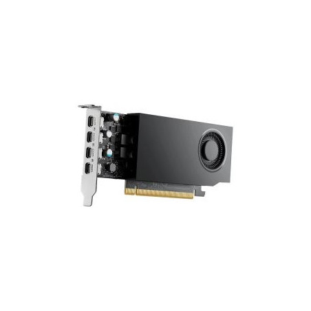 PNY NVIDIA A1000 8GB GDDR6 128-BIT, LOW PROFILE, PCIE 4.0 X8, SINGLE SLOT, 4 X MINI DISPLAYPORT 1.4A, 50W, LP BRACKET, SMALL BOX