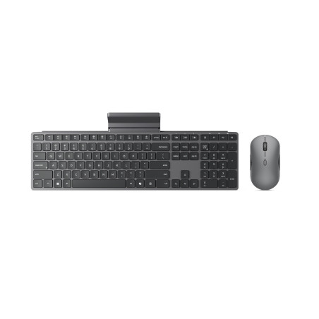 Lenovo | 700 Modern Multi-Device | Keyboard and Mouse Set | Wireless | Mouse included | Bluetooth | US | Luna Grey