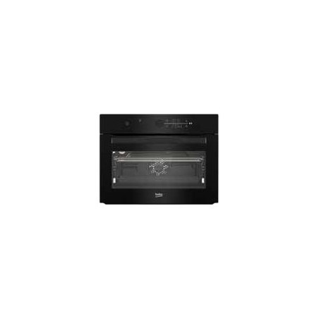 BEKO Oven | BBCM17400B | 48 L | Electric | Hydrolytic | Touch control | Steam function | Height 45.5 cm | Width 59.4 cm | Black
