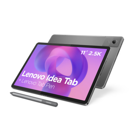 Lenovo Idea Tab 5G LTE (w/o power adapter) | ZAFM0112SE | 11 " | Luna Grey | IPS | 2560 x 1600 pixels | MediaTek | Dimensity 6300 | 8 GB | Soldered LPDDR4x | 128 GB | 5G | Wi-Fi | Front camera | 5 MP | Rear camera | 8 MP | Bluetooth | 5.2 | Android | 15 (OS upgrades until Android 17 and 4 years security patches) | Warranty 24 month(s) | Lenovo Tab Pen, USB-A to USB-C cable, Manual
