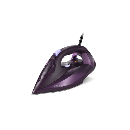 Philips | DST7051/30 7000 Series | Steam Iron | 2800 W | Water tank capacity 300 ml | Continuous steam 50 g/min | Dark purple | Steam boost performance 250 g/min