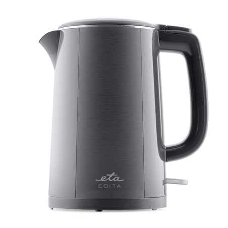 ETA Kettle | ETA859590020 EDITA | Electric | 2200 W | 1.5 L | Stainless steel | 360° rotational base | Grey