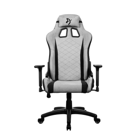 Arozzi Avanti SoftFabric | Gaming Chair | Soft Fabric | Light Grey