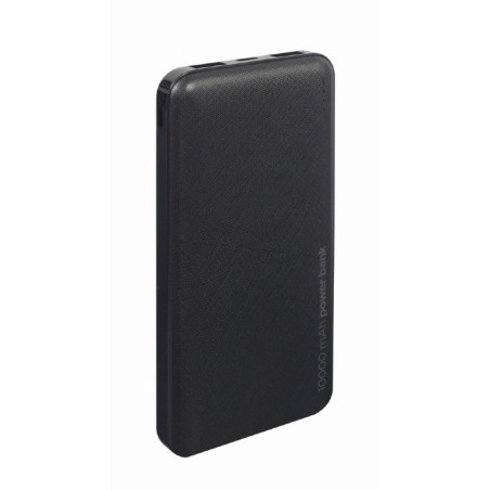 Gembird | Power Bank | PB10-02 | 10000 mAh | Black | 2 x USB-AF