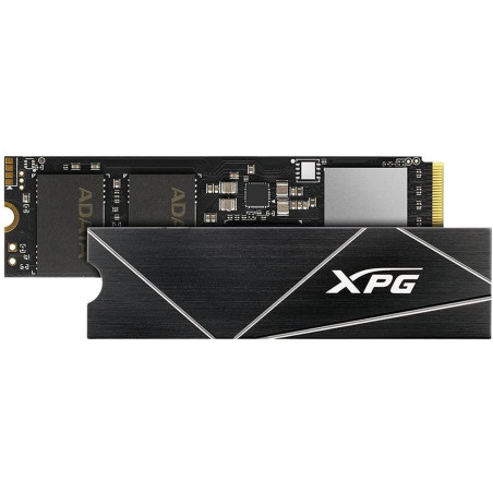 SSD|ADATA|XPG GAMMIX S70|1TB|M.2|PCIe Gen4|3D NAND|Write speed 5500 MBytes/sec|Read speed 7400 MBytes/sec|TBW 740 TB|MTBF 2000000 hours|AGAMMIXS70B-1T-CS