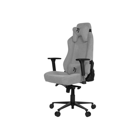 Arozzi Vernazza Soft Fabric | Gaming chair | Fabric Upholstery | Light Grey