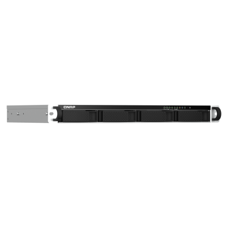 QNAP 1U Short Depth Rackmount 2.5GbE NAS | TS-464eU-8G | Intel Celeron | N5095 | 8 GB | DDR4