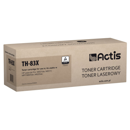 Actis TH-83X Toner (replacement for HP 83X CF283X; Standard; 2400 pages; black)