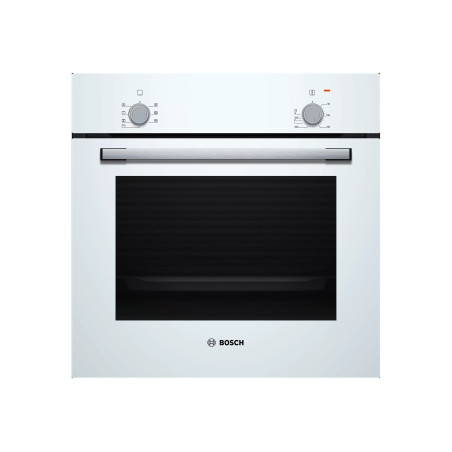 Bosch Oven | HBF010BV1S | 66 L | Electric | Manual | Control knob | Height 59.5 cm | Width 59.4 cm | White